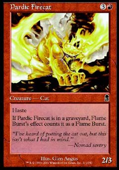 Pardic Firecat (Odyssey) Light Play