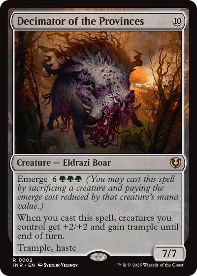 Decimator of the Provinces (Innistrad Remastered) Light Play Foil