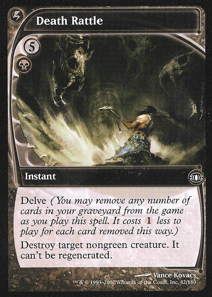Death Rattle (Futuresight) Light Play