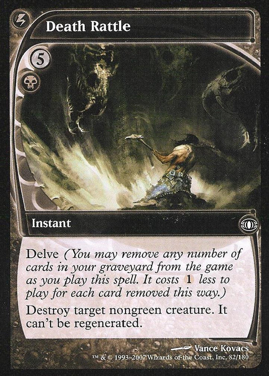 Death Rattle (Futuresight) Light Play