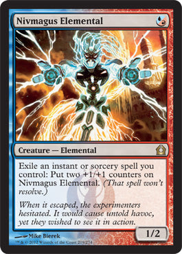Nivmagus Elemental (Return to Ravnica) Light Play
