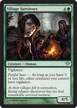 Village Survivors (Dark Ascension) Light Play