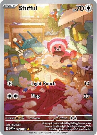 Stufful - 154 (ME01: Mega Evolution) Light Play Holofoil
