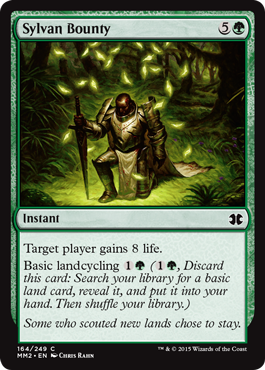 Sylvan Bounty (Modern Masters 2015) Light Play