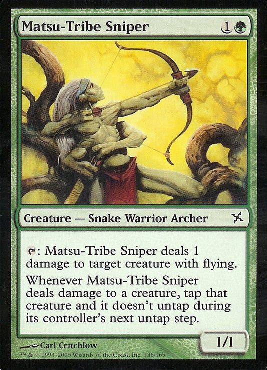 Matsu-Tribe Sniper (Betrayers of Kamigawa) Light Play