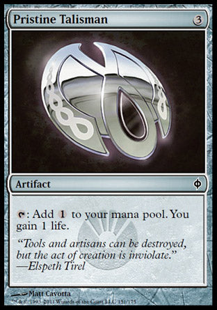 Pristine Talisman (New Phyrexia) Medium Play