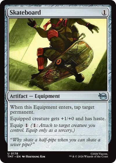 Skateboard (Teenage Mutant Ninja Turtles) Light Play Foil