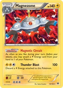 Magnezone - 54/162 (XY BREAKthrough) (Deck Exclusives) Light Play