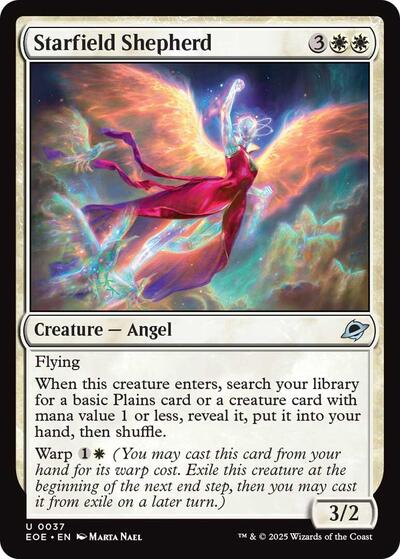 Starfield Shepherd (Edge of Eternities) Light Play Foil