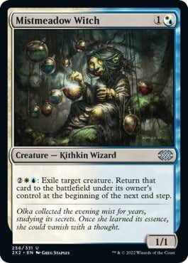 Mistmeadow Witch (Double Masters 2022) Light Play