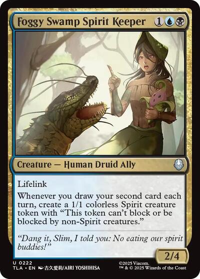 Foggy Swamp Spirit Keeper (Avatar: The Last Airbender) Light Play Foil