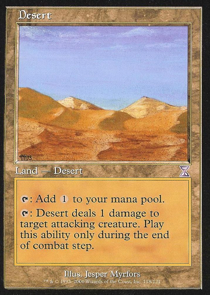 Desert (Time Spiral Time Shifted) Medium Play