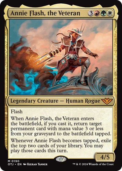 Annie Flash, the Veteran (Outlaws of Thunder Junction) Light Play
