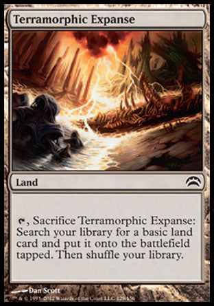 Terramorphic Expanse (Planechase 2012) Light Play