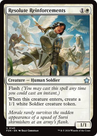 Resolute Reinforcements (Foundations) Light Play