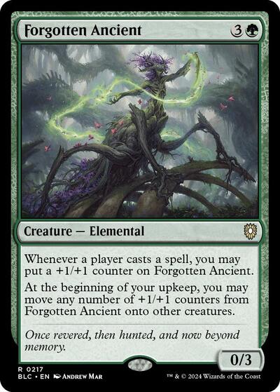 Forgotten Ancient (Commander: Bloomburrow) Light Play