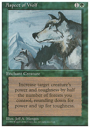 Aspect of Wolf (4th Edition) Light Play