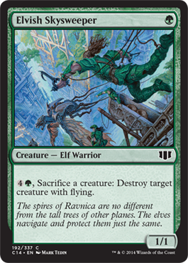 Elvish Skysweeper (Commander 2014 Edition) Light Play