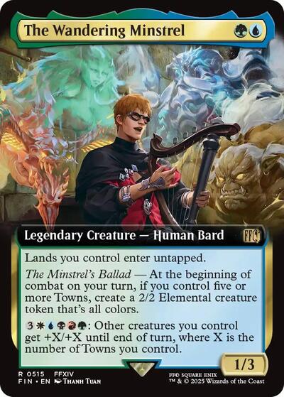 The Wandering Minstrel (Extended Art) (Universes Beyond: FINAL FANTASY) Light Play