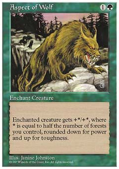 Aspect of Wolf (5th Edition) Light Play