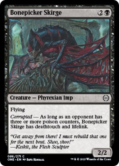 Bonepicker Skirge (Phyrexia: All Will Be One) Light Play