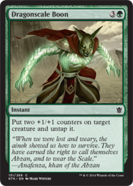 Dragonscale Boon (Khans of Tarkir) Light Play