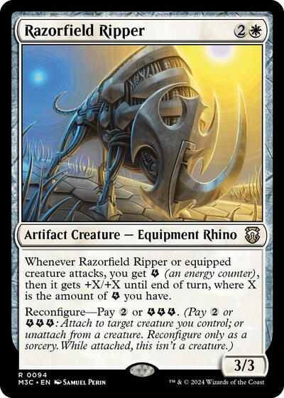 Razorfield Ripper (Commander: Modern Horizons 3) Light Play