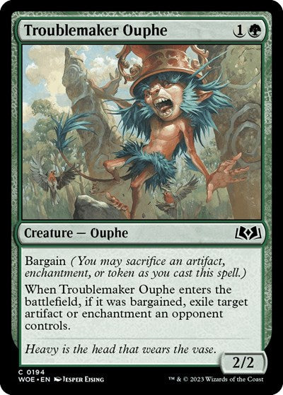 Troublemaker Ouphe (Wilds of Eldraine) Light Play