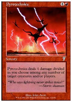 Pyrotechnics (7th Edition) Medium Play Foil