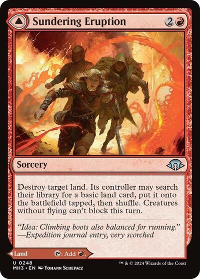 Sundering Eruption (Modern Horizons 3) Light Play
