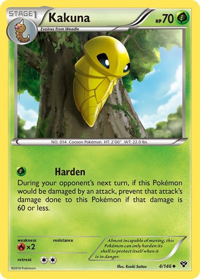 Kakuna (XY Base Set) Light Play