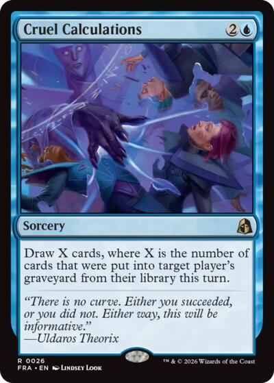 Cruel Calculations (Reality Fracture) Light Play