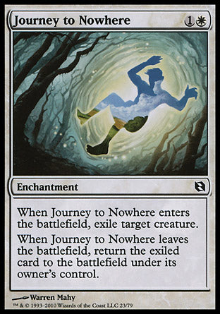 Journey to Nowhere (Duel Decks: Elspeth vs Tezzeret) Light Play