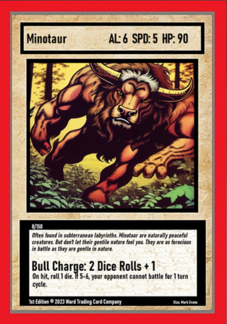 008/150 Minotaur - Rare