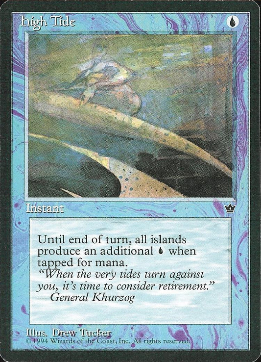 High Tide (Tucker) (Fallen Empires) Medium Play