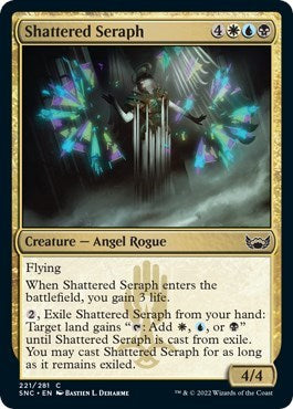 Shattered Seraph (Streets of New Capenna) Light Play