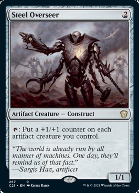 Steel Overseer (Commander 2021 Strixhaven) Light Play