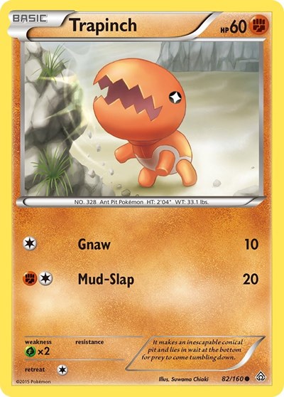 Trapinch (XY - Primal Clash) Medium Play