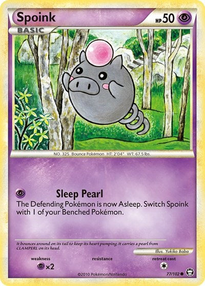 Spoink (Triumphant) Medium Play
