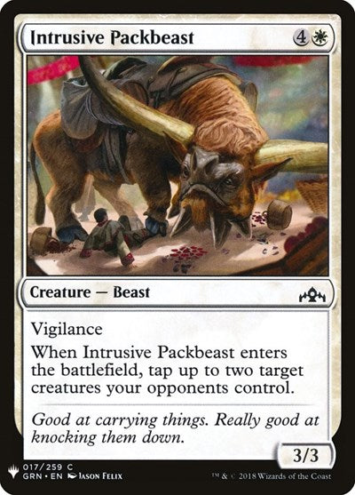 Intrusive Packbeast (Mystery Booster) Light Play