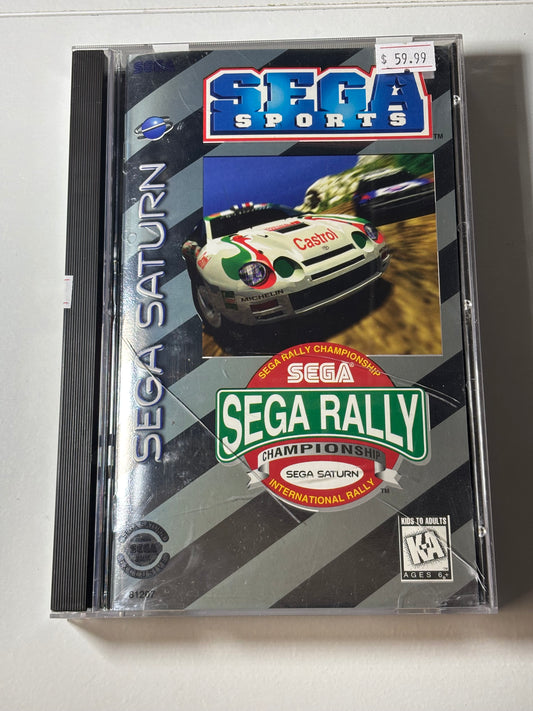 Sega Rally Championship (Sega Saturn)
