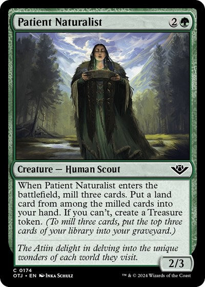 Patient Naturalist (Outlaws of Thunder Junction) Light Play