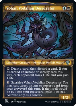 Vohar, Vodalian Desecrator (Showcase) (Dominaria United) Light Play
