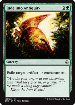 Fade into Antiquity (Conspiracy: Take the Crown) Light Play
