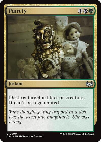 Putrefy (Commander: Duskmourn: House of Horror) Light Play