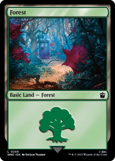 Forest (0205) (Universes Beyond: Doctor Who) Light Play