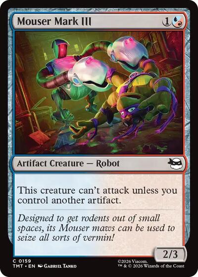 Mouser Mark III (Teenage Mutant Ninja Turtles) Light Play