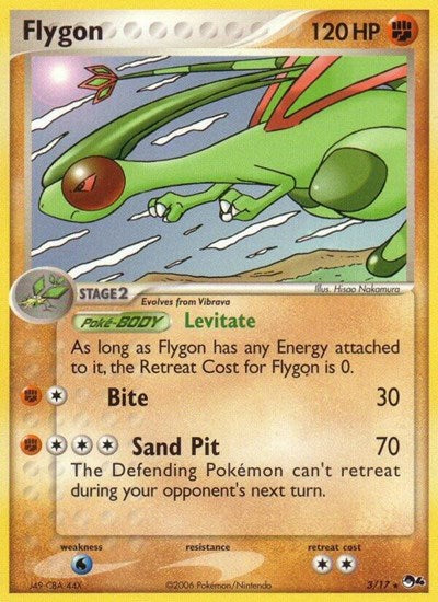 Flygon (POP Series 4) Damaged / Poor Holofoil