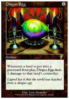 Dingus Egg (7th Edition) Damaged / Poor