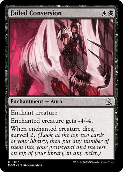 Failed Conversion (March of the Machine) Light Play